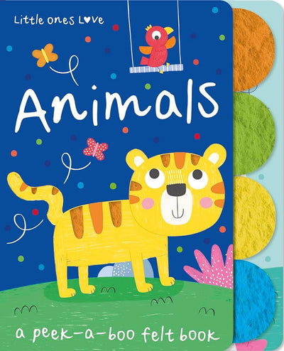 Little Ones Love Animals - Little Ones Love Felt Tabbed Board Book