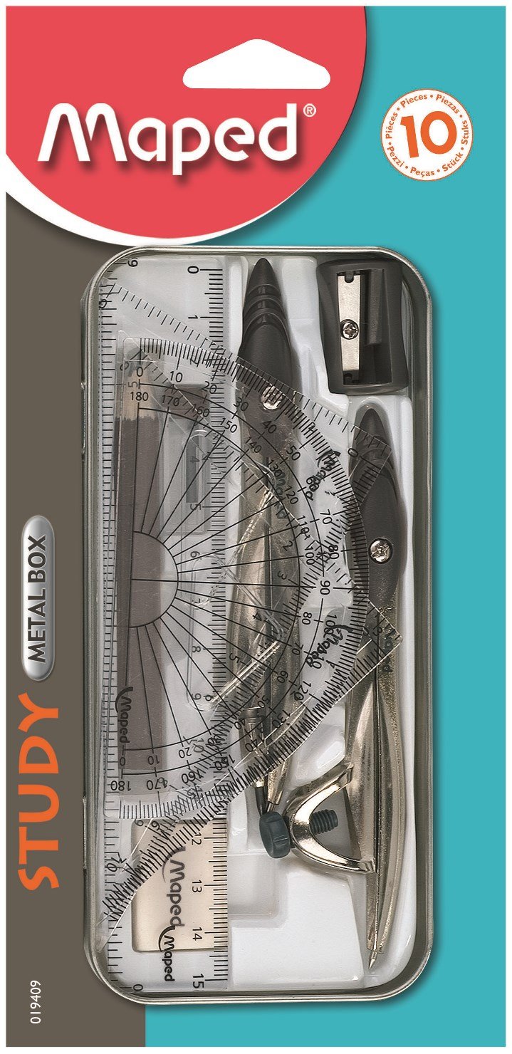 Maped Geometry Set 10 Pieces