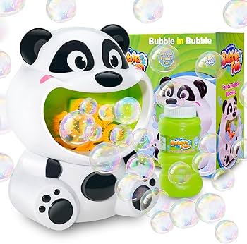 SMILE BUBBLE FUN Panda Machine