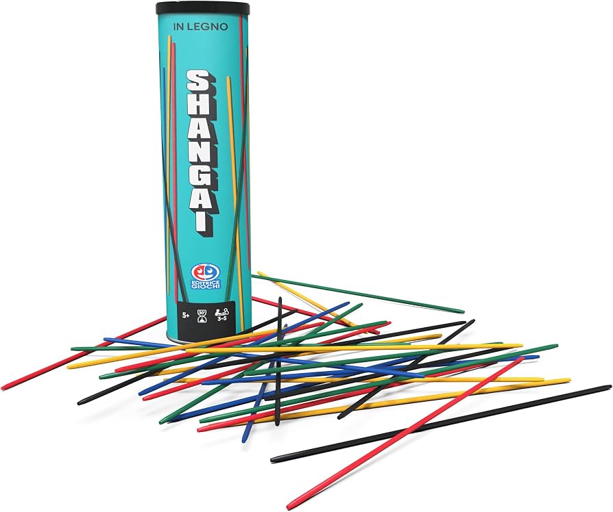 Editrice Giochi Shangai Wooden Pick-Up Sticks Game