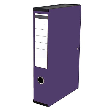 Hard box file violet
