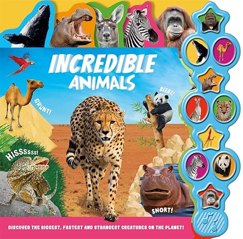 Incredible Animals - My First Tabbed Sound Book