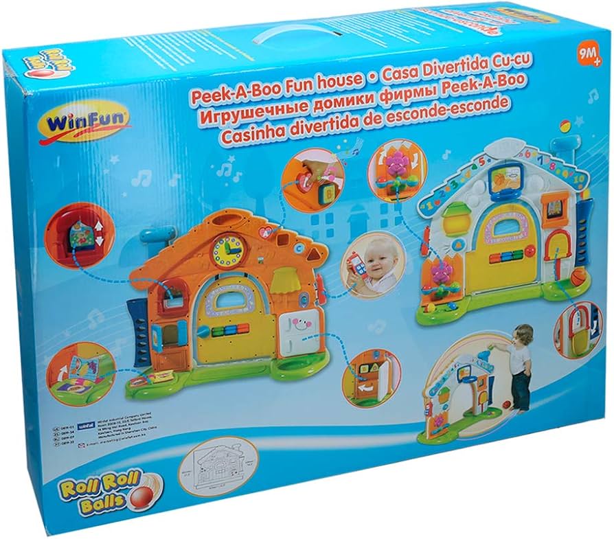 Win Fun peek a boo fun house
