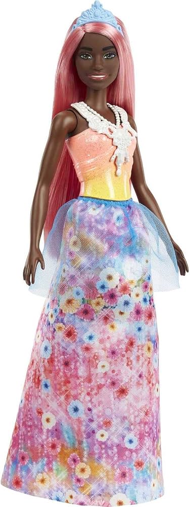 Barbie Dreamtopia Royal Fashion Doll with Light-Pink Hair