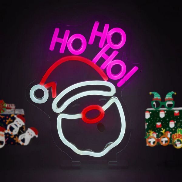 Legami It's a Sign Neon Effect LED Lamp - Santa Claus