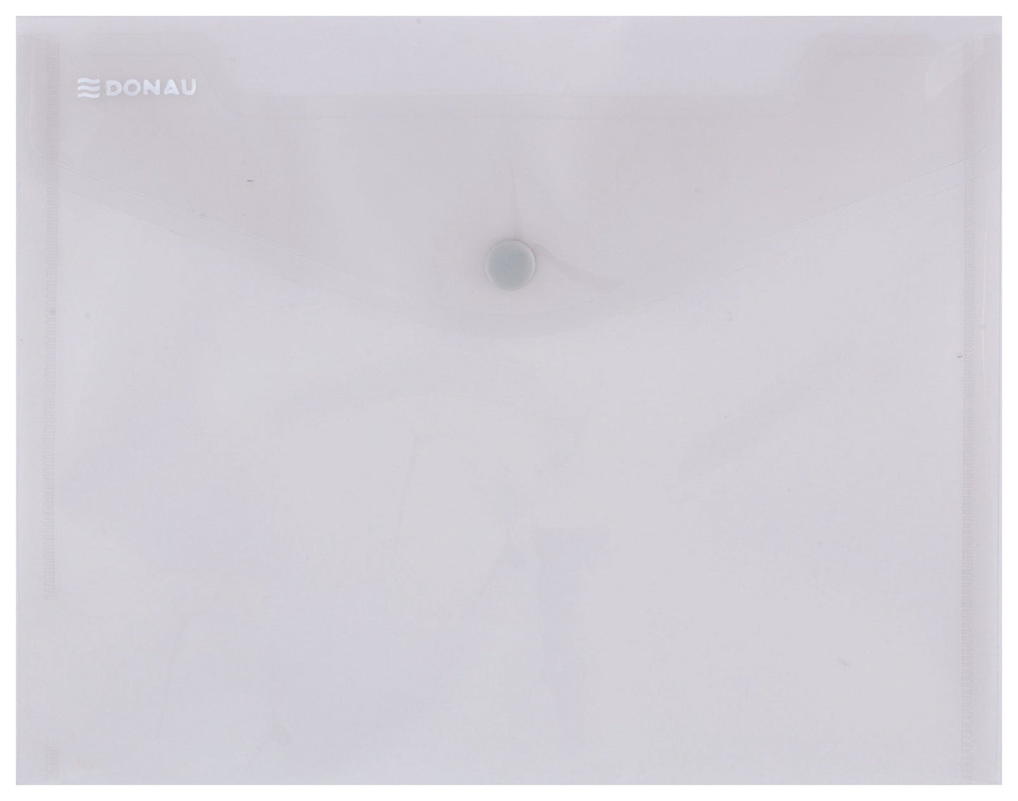 Button A5 Envelope Transparent Black