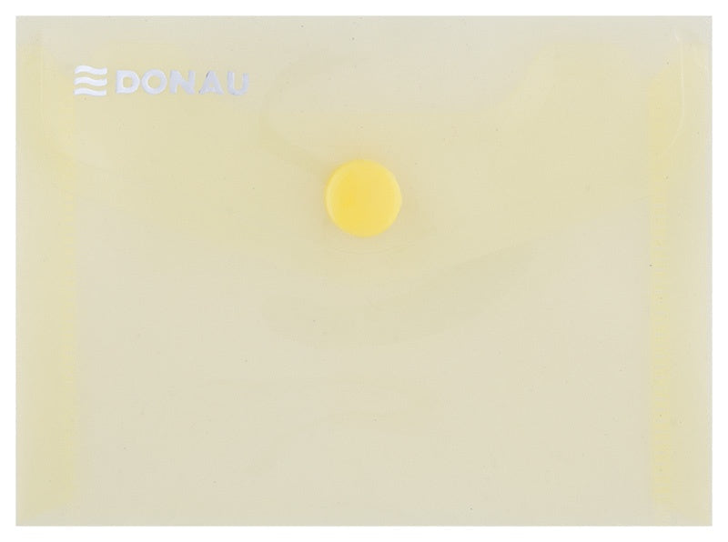 Button A7 Envelope Transparent  Yellow