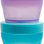 Go Click & Stack Snack Tubs - 2 Pack Leakproof Food Storage