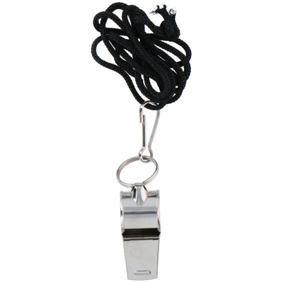 Metal Whistle With Hanging Cord