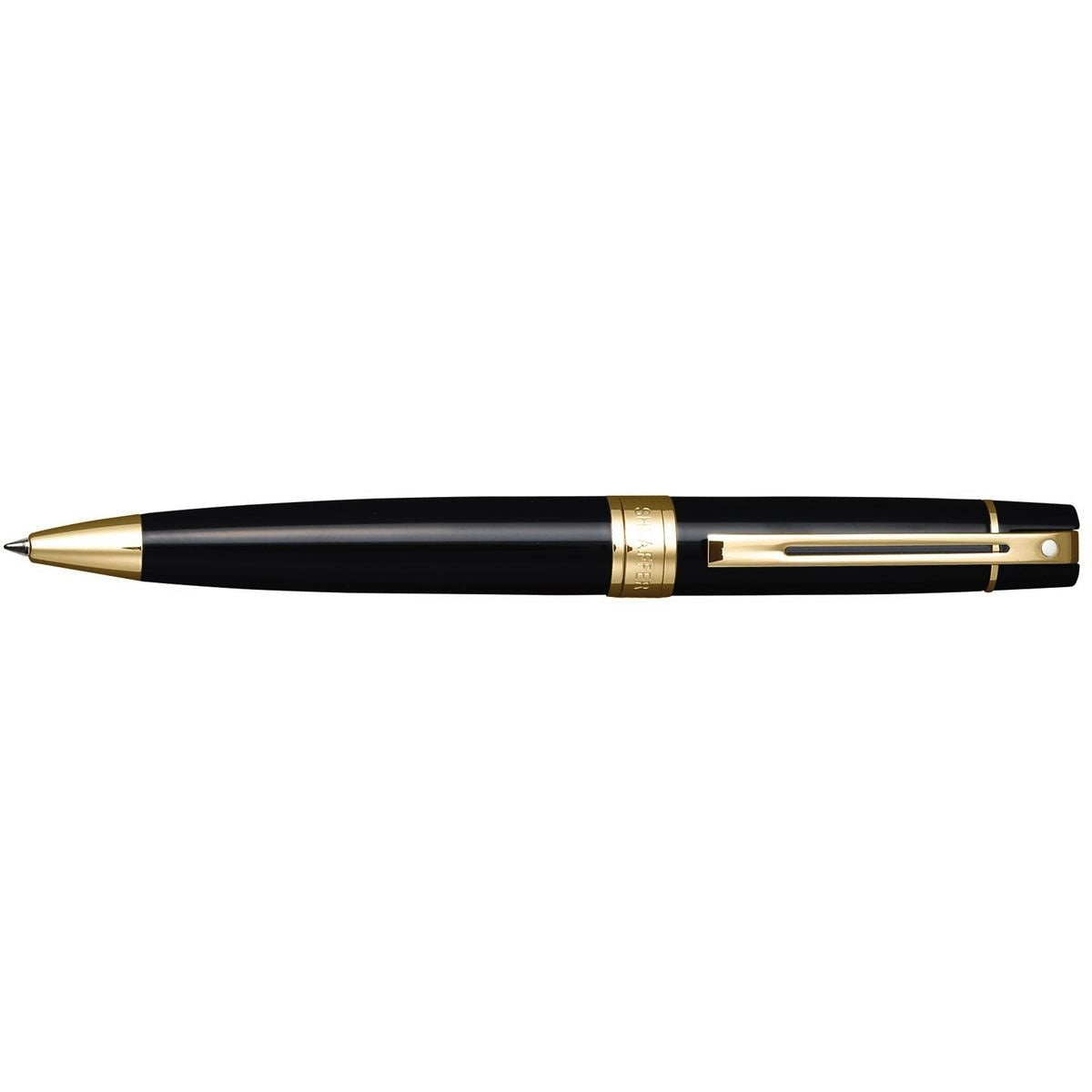 Sheaffer Black Lacquer With Gold Ball Pen