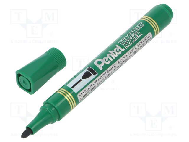 Permanent Marker Bullet Tip Green