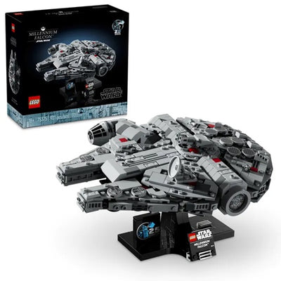 Lego Star Wars Millennium Falcon Build-And-Display Starship - 75375