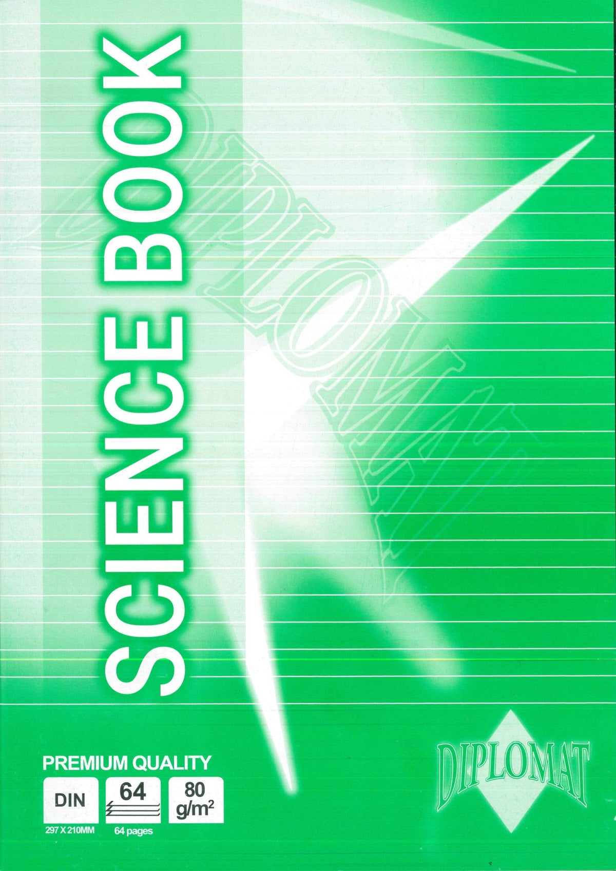 Science Book A4 64 Pages 1 Line 1 Graph