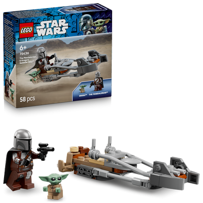 LEGO Star Wars The Mandalorian & Grogu's Speeder Bike 75436