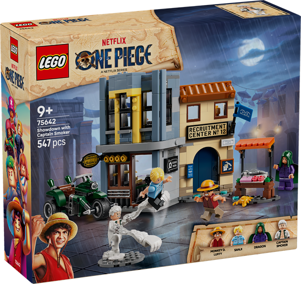 LEGO ONE PIECE Showdown with Captain Smoker 75642