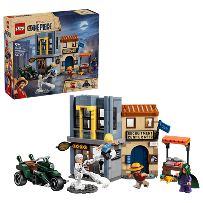 LEGO ONE PIECE Showdown with Captain Smoker 75642