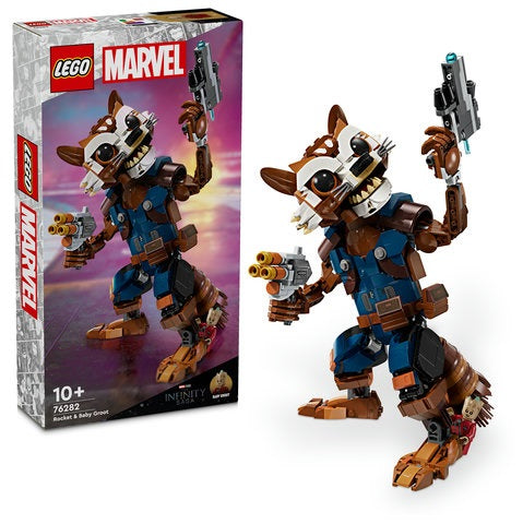 Lego Marvel Rocket & Baby Groot 76282