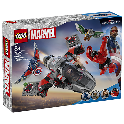 LEGO Marvel Captain America vs. Red Hulk Duel - 76292
