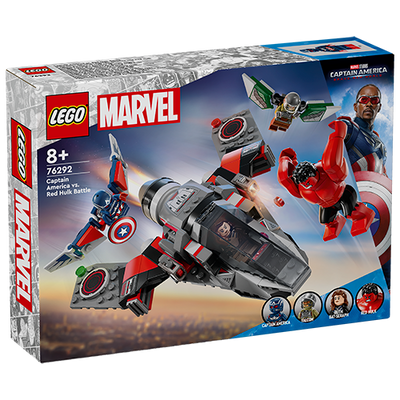 LEGO Marvel Captain America vs. Red Hulk Duel - 76292