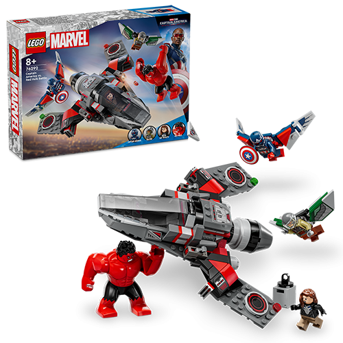LEGO Marvel Captain America vs. Red Hulk Duel - 76292