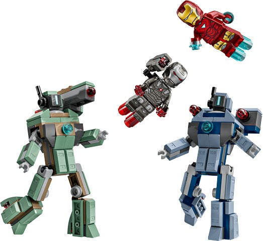 LEGO Marvel Iron Man & War Machine vs. Hammer Drones 76320