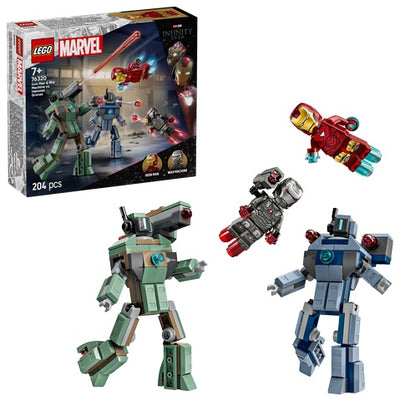 LEGO Marvel Iron Man & War Machine vs. Hammer Drones 76320