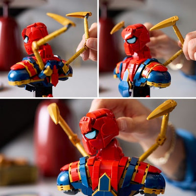 LEGO 76326 Iron Spider-Man Bust