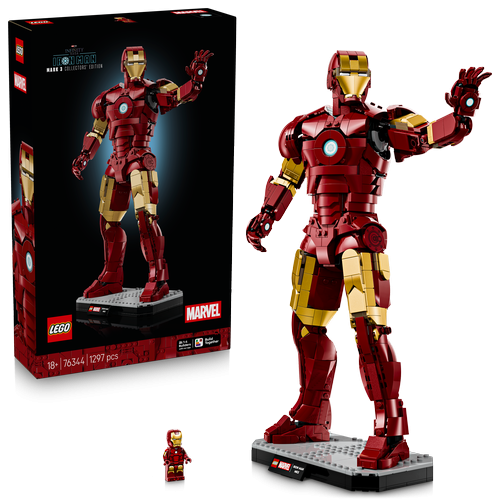 LEGO Marvel Iron Man Mark 3 Collector's Edition 76344