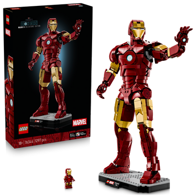 LEGO Marvel Iron Man Mark 3 Collector's Edition 76344