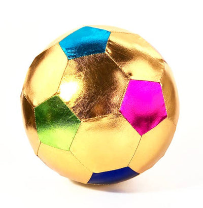 FABRIC METALLIC FOOTBALL 10 inch x 1 ball