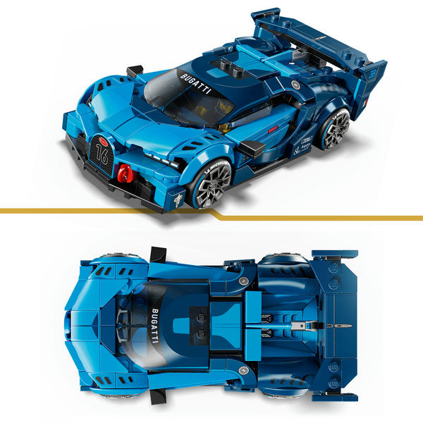 LEGO Speed Champions Bugatti Vision GT Hyper Sports Car - 77253