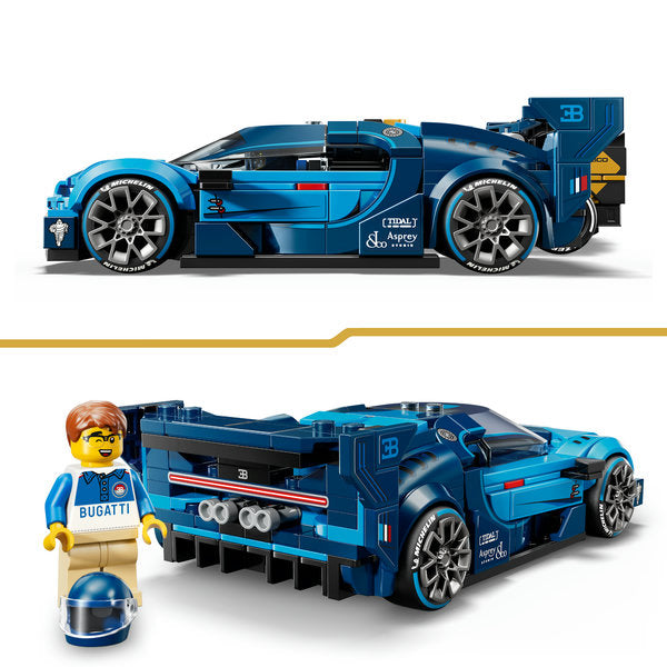 LEGO Speed Champions Bugatti Vision GT Hyper Sports Car - 77253