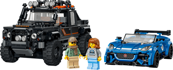 LEGO Speed Champions Jaguar Project 7 & Land Rover Defender 77264