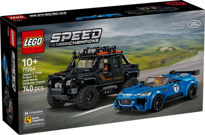 LEGO Speed Champions Jaguar Project 7 & Land Rover Defender 77264