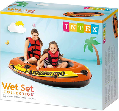 Intex Inflatable Boat 1.96M X 1.02M X 33Cm