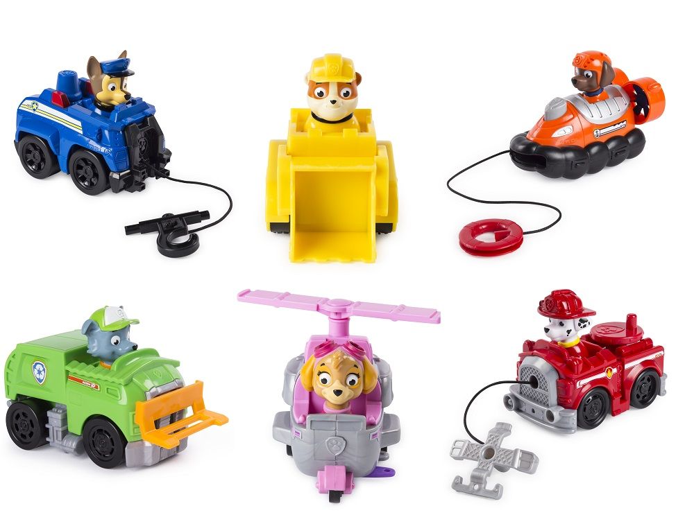 Paw Patrol Small Friction Cars
