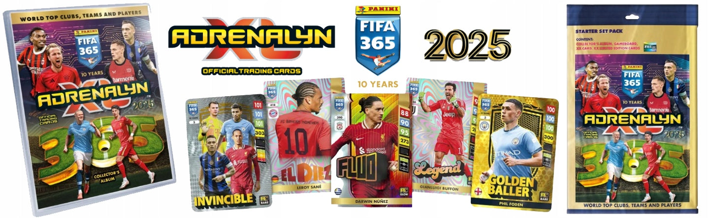 Panini Fifa 365 2025 Adrenalyn Mega Starter Pack