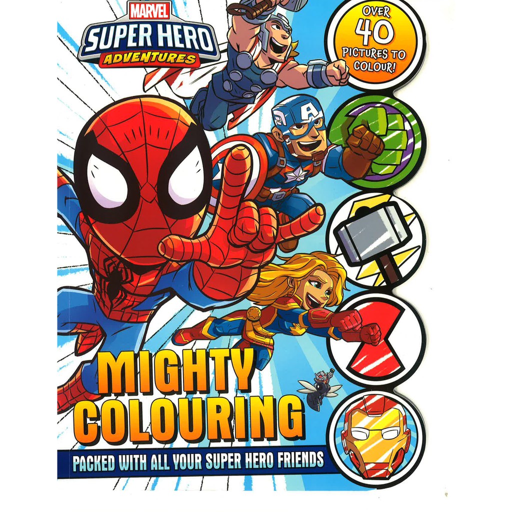 Marvel Super Hero Mighty Colouring