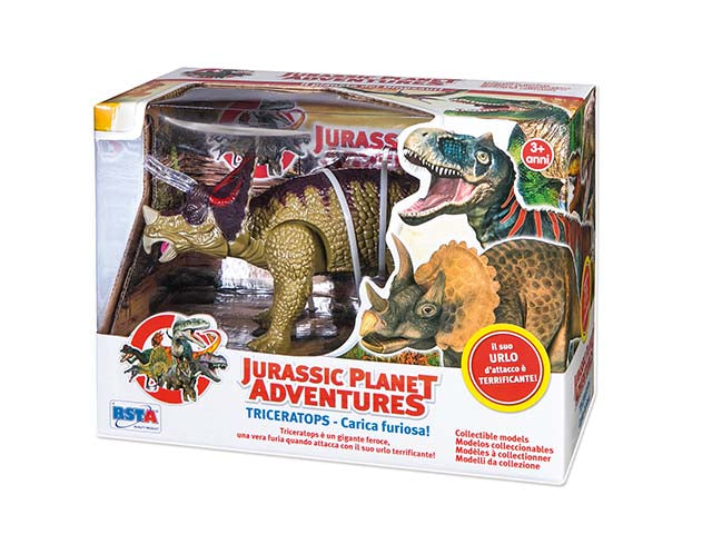 Jurassic Planet Triceratops Walking