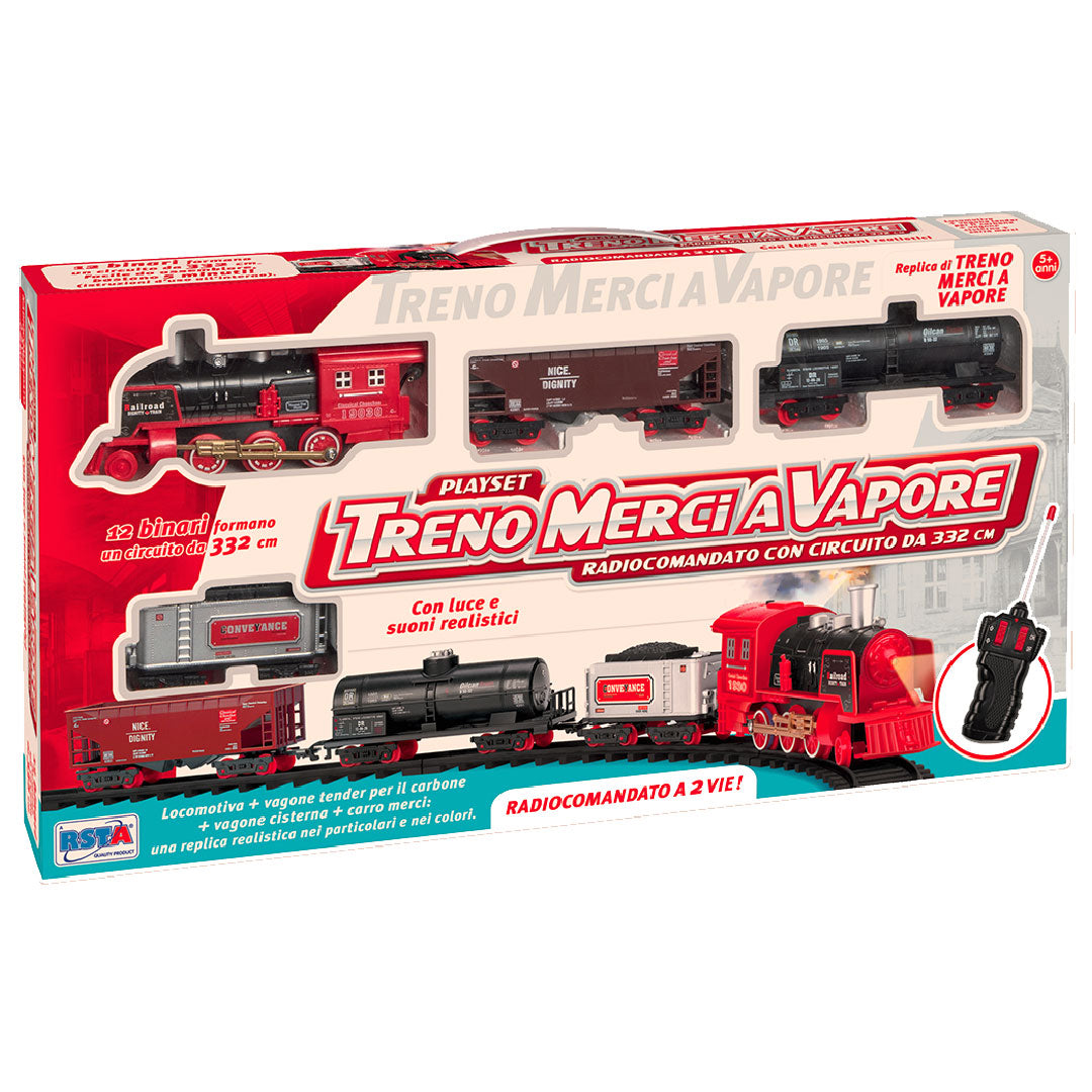 Train Set With Vapour Radio Control