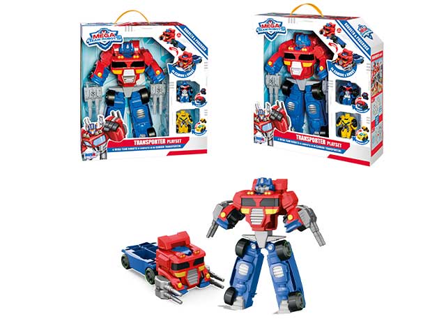 Mega Team Robot Transporter Playset