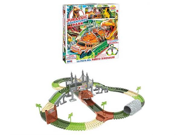 Dinasour Park With Cars