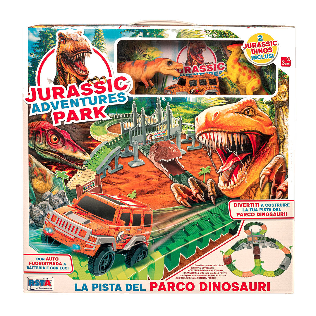 Dinasour Park With Cars
