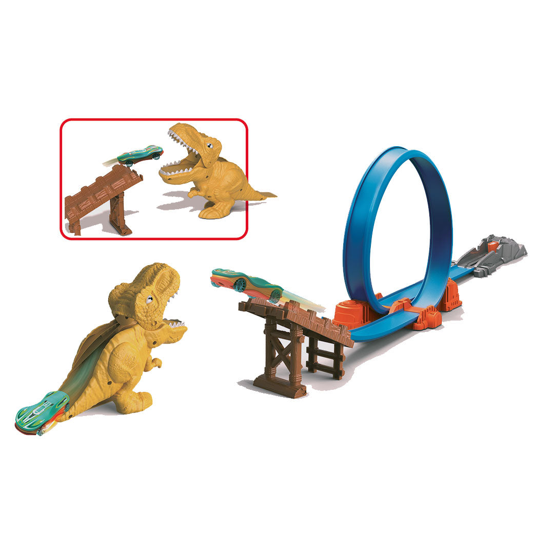Jurassic Track With Dinosour Jump