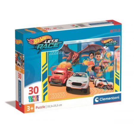 Puzzle X30Pcs Super Colour Hot Wheels