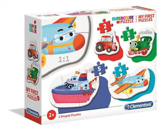 Clementoni My First Puzzles - Means of Transport (2-3-4-5 pcs)