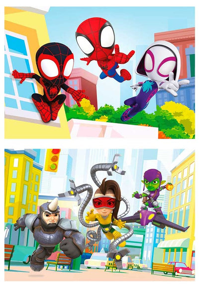 Puzzle - Spidey And His Amazing Friends 2X20Pcs
