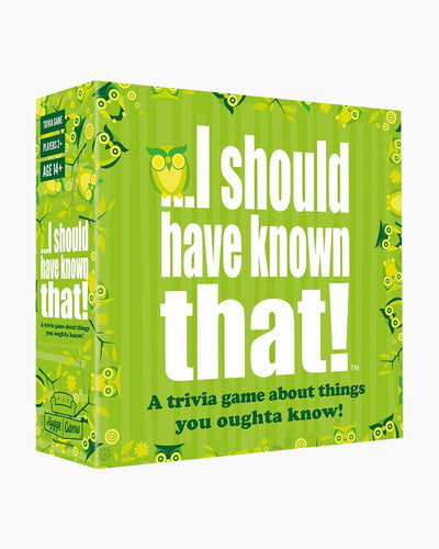 I Should Have Known That - A Trivia Game About Things You Ought to Know