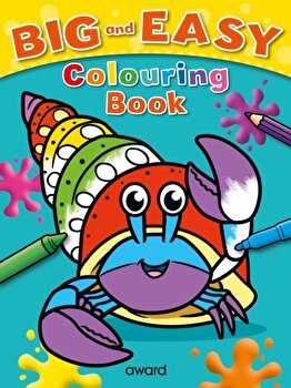 Big & Easy Colouring Book - Crab