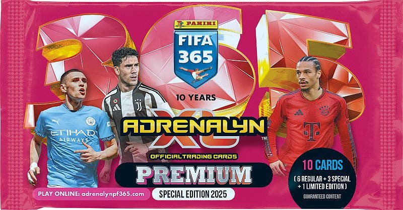 Panini Fifa 365 Adrenalyn Xl Premium Special Edition - 6 Regular Cards 3 Special 1 Limited Edition
